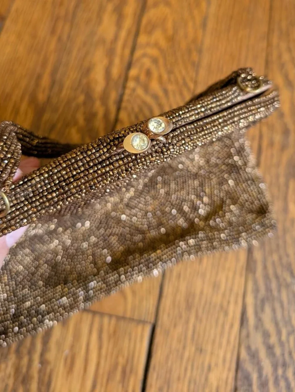 Vintage Magid Beaded Evening Bag Purse